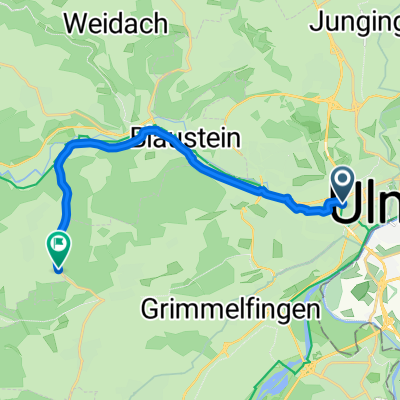 Bleichstraße, Ulm nach L 1244, Blaustein