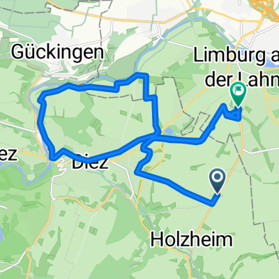 L319, Holzheim nach L3020 60, Limburg an der Lahn