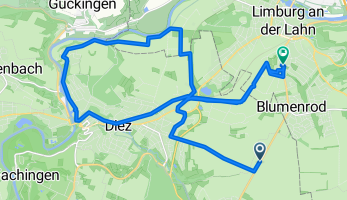 L319, Holzheim nach L3020 60, Limburg an der Lahn