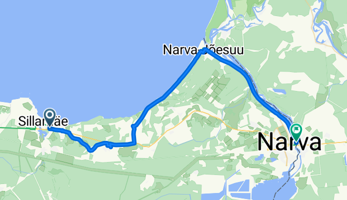 From Sillamäe linn to Narva