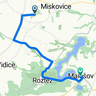 Vysoká, Suchdol do Malešov, Malešov