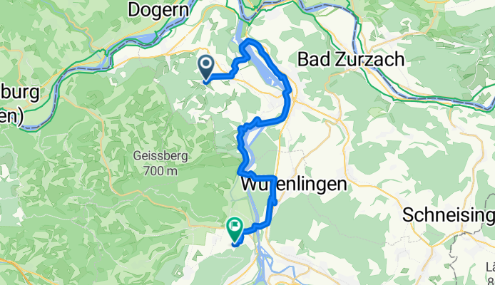 Bachweg nach Reinerstrasse