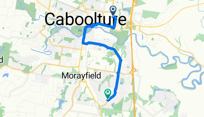 Mewett St, Caboolture to Parer Cr, Morayfield