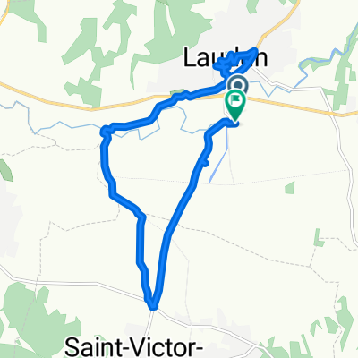 Chemin de la Cazelle, Laudun-l'Ardoise naar Chemin de la Cazelle, Laudun-l'Ardoise