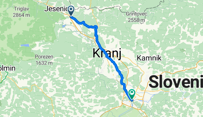 Ljubljana - Kranj