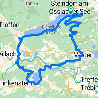 Alt-Ossiach, Ossiach nach Alt-Ossiach, Ossiach