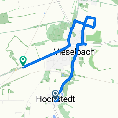 Waidgarten nach Vieselbacher Straße Brücke