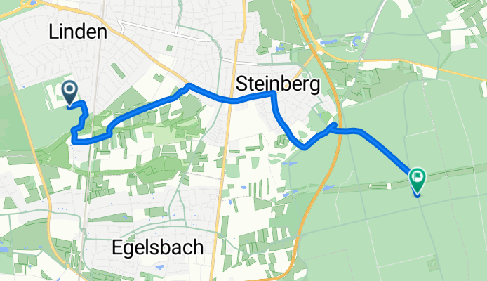 Stetige Fahrt