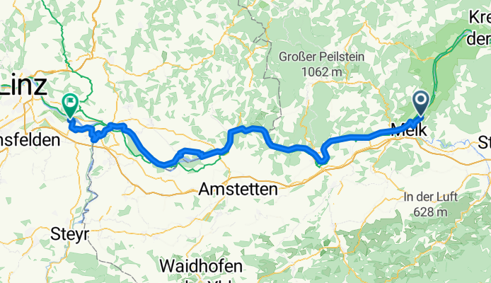 Schönbühel an der Donau to Luftenberg an der Donau