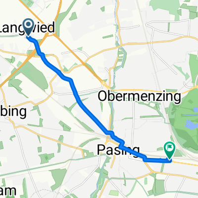 Langwieder Hauptstraße nach Landsberger Straße