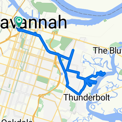 Martin Luther King Jr Blvd, Savannah to Martin Luther King Jr Blvd, Savannah