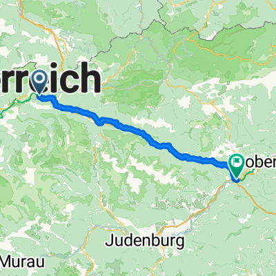 Liezen Bahnhof nach Annabergweg GPX Bosch