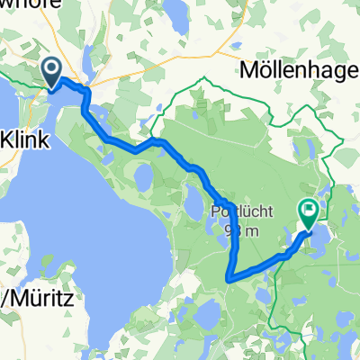 Waren(Müritz) Zeltplatz Kamerun nach Dalmsdorf 26b