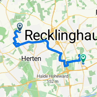 Ruhige Route