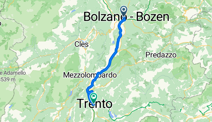 Day 3 (FLAT) Bolzano to Trento