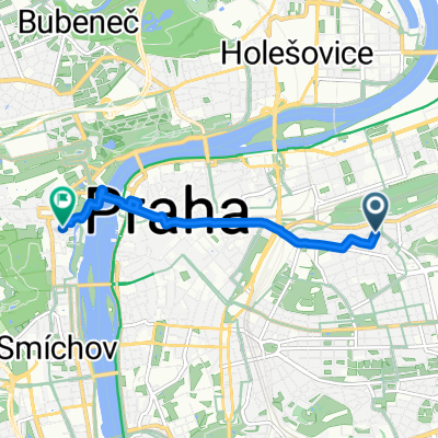 Route to John Lennon Wall