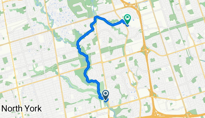 E Don River Trail, Toronto to Shadberry Dr, Toronto