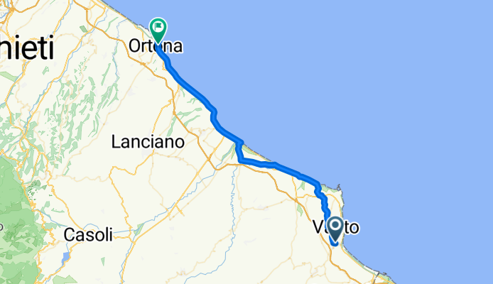 Da Via Aragona a Via Cervana