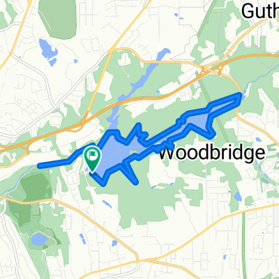 Salem Lake Rd, Winston-Salem to Salem Lake Rd, Winston-Salem