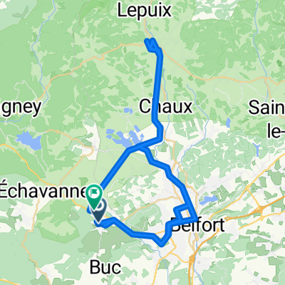 Impasse du Fantomo, Châlonvillars à Route Nationale, Châlonvillars