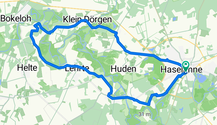 Distelring, Haselünne nach Distelring, Haselünne