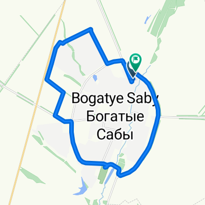 Губдуллы Тукая улица, Сабинский район до Губдуллы Тукая улица, Сабинский район