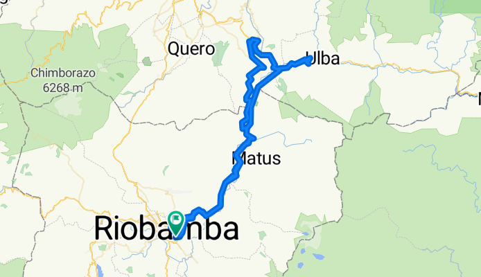 Riobamba to Baños to Riobamba