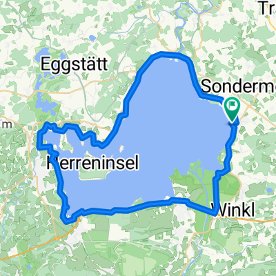 Strandweg, Chieming nach Markstatt, Chieming