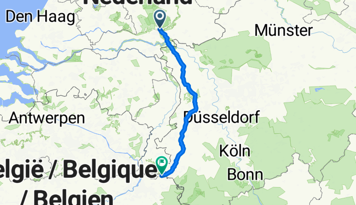 Arnhem naar Plombières