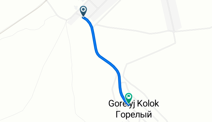 От Прониной улица 2н до Неизвестная Дорога