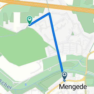 Groppenbrucher Straße nach Groppenbrucher Straße