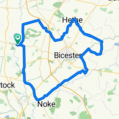 Route in Bicester