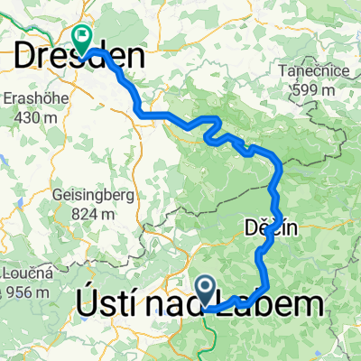 Ústí nad Labem - Dresden