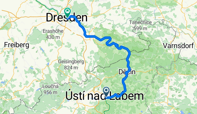 Ústí nad Labem - Dresden