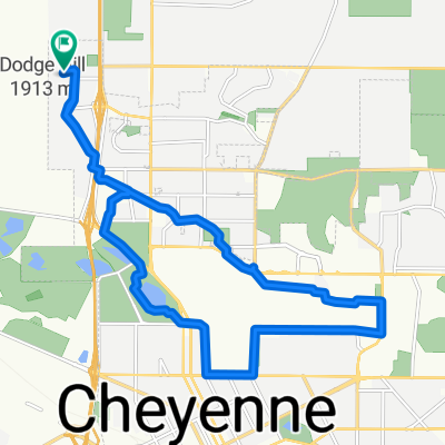 Brittany Dr, Cheyenne to Brittany Dr, Cheyenne