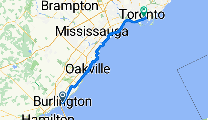 Burlington to Toronto