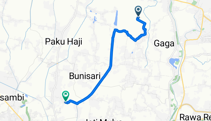 Jalan Tanpa Nama to Jalan Sultan Hasanudin