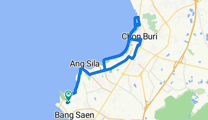 Muban Sam Muk Thani, Mueang Chonburi District to Muban Sam Muk Thani, Mueang Chonburi District