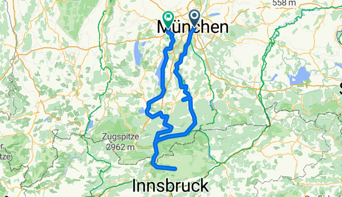 Isar Ursprung Tour Variante 2