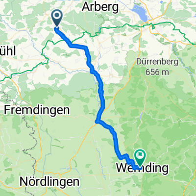Ehinger Straße nach Buchenweg