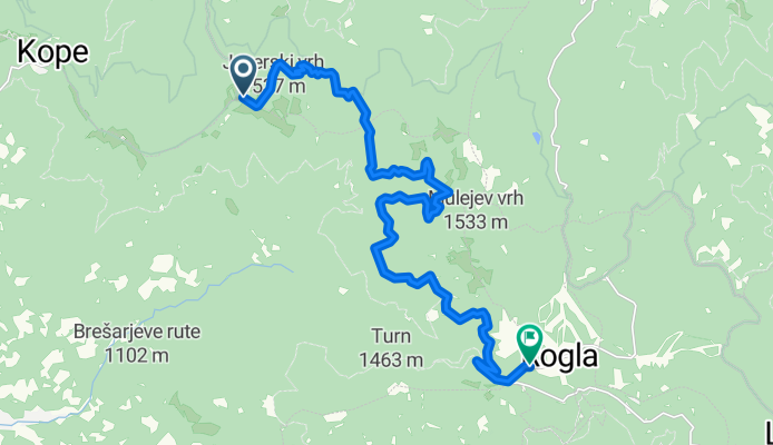 Hudi Kot to Rogla