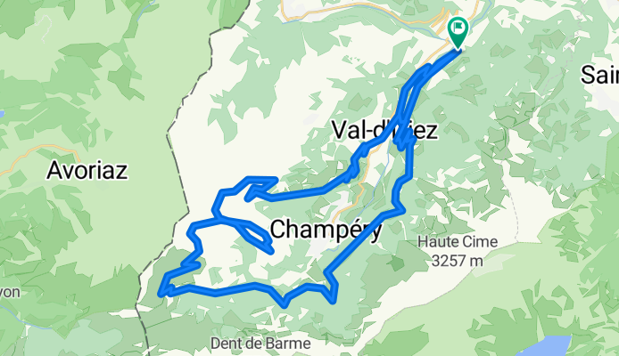 Chemin de Vai l'Otau, Troistorrents à Chemin de Vai l'Otau, Troistorrents