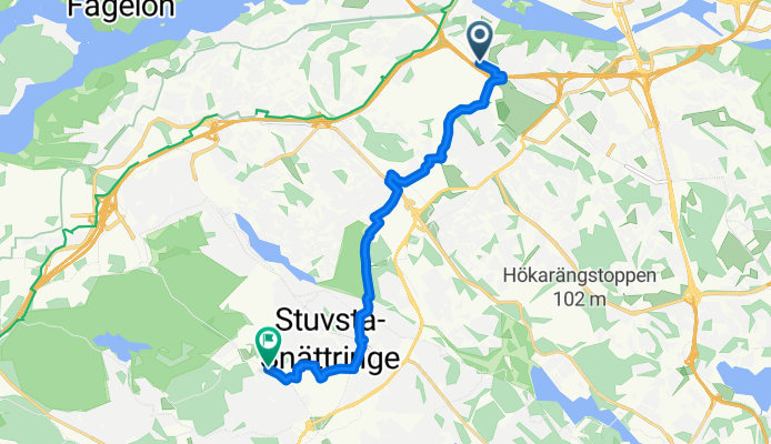inre väg mot Åvägen - Gömmaren