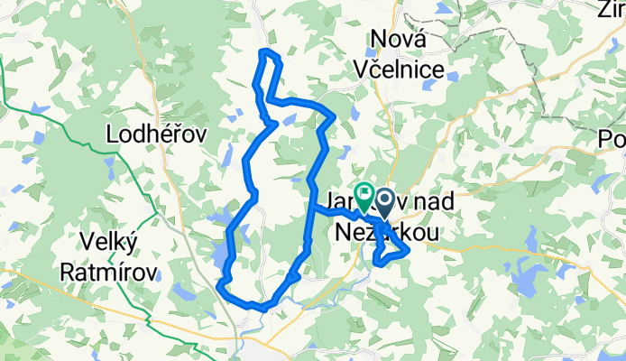 Jarošov nad Nežárkou do Jarošov nad Nežárkou