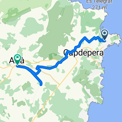 Carrer Castellet, Capdepera nach Carrer de Josep Melià i Pericàs, Artà