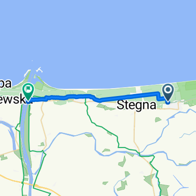 Route from Obozowa 23b