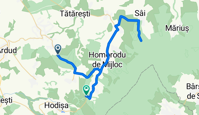 Útvonal innen: DJ193C