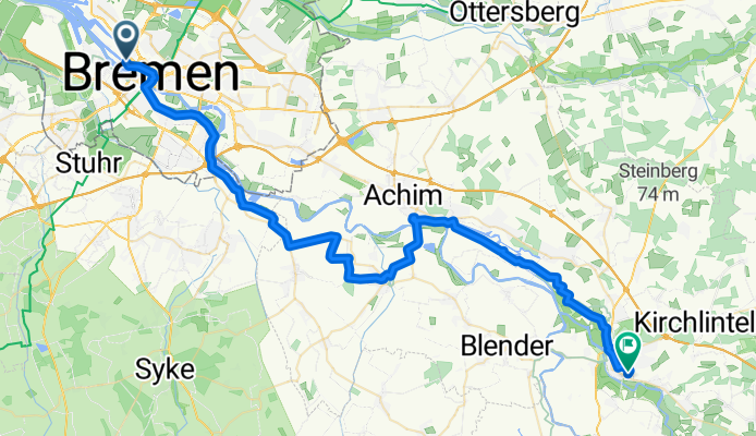 From Bremen to Verden (Aller)