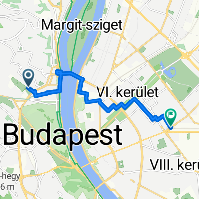Baka utca, Budapest nach District VIII, Budapest