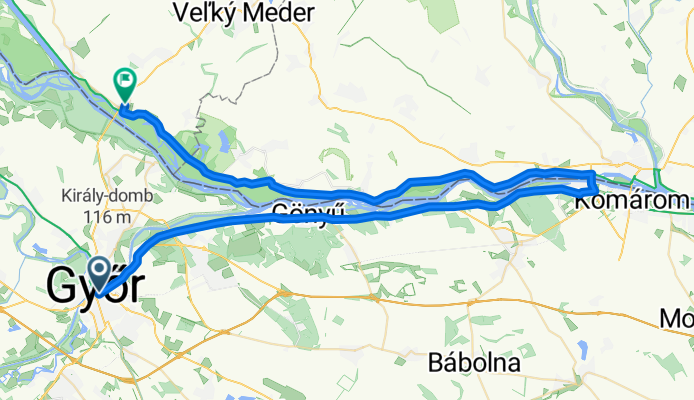 From Gyor to Medveďov